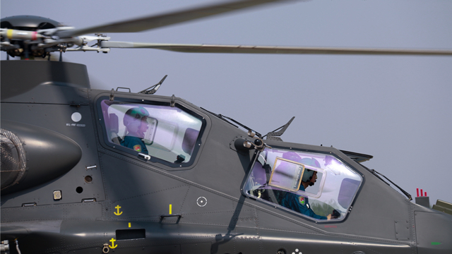 Choppers conduct high-intensity flight training