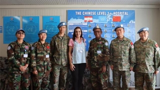 Chinese peacekeepers to Lebanon participate in UNIFIL Angel Rescue Exercise