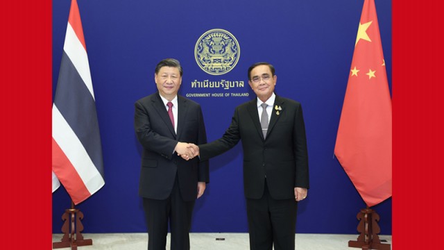 Xi, Prayut agree on building more stable, prosperous and sustainable China-Thailand community with a shared future