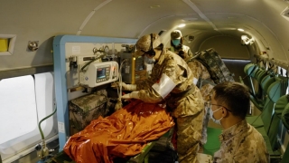 Base-centered multi-level medical support training wrapped up in Chongqing
