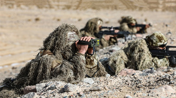 Soldiers conduct reconnaissance in combat training exercise
