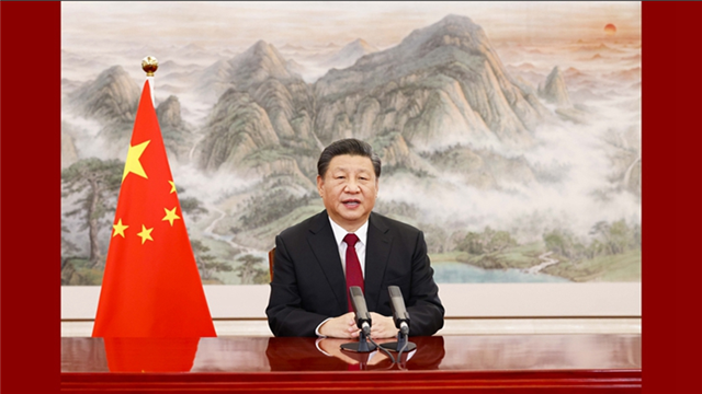 Xi addresses 2022 WEF virtual session