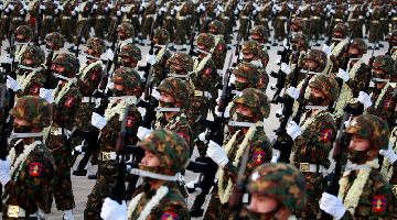 Myanmar marks Armed Forces Day with military parade