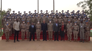 UN Under-Secretary-General inspects Chinese peacekeeping force to Mali