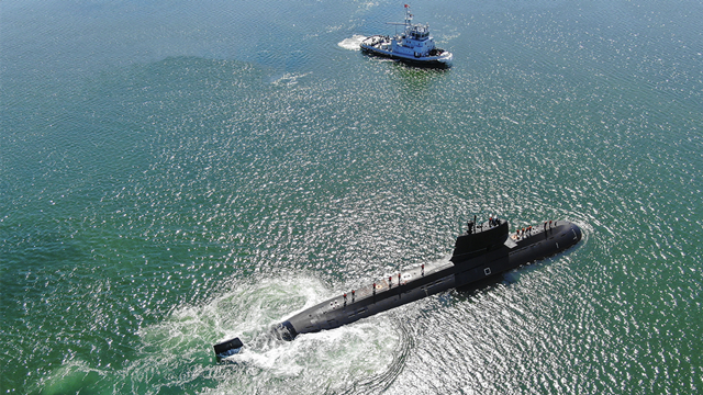 Submarine flotilla conducts maritime combat training