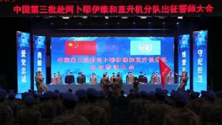 3rd Chinese peacekeeping helicopter unit to Abyei ready for mission