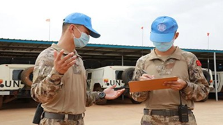 10thChinese peacekeeping medical contingent to Mali passes UN equipment inspection
